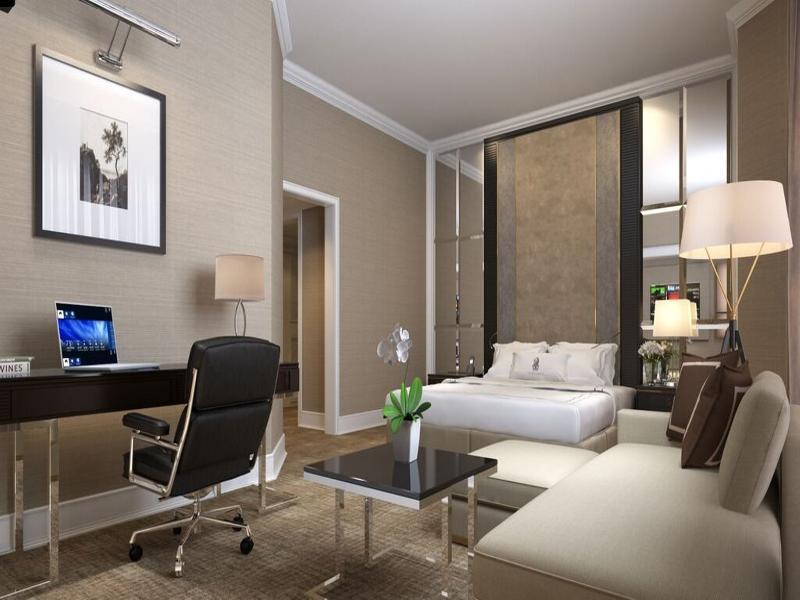 Hotel The Ritz-Carlton, Kuala Lumpur Exterior foto 3D rendering of a bedroom