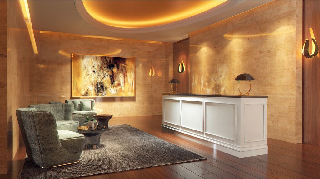 Hotel The Ritz-Carlton, Kuala Lumpur Exterior foto A 3D rendering of a room